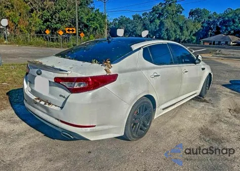 2013 Kia Optima Sx z USA, uszkodzony, nr VIN 5XXGR4A68DG190164